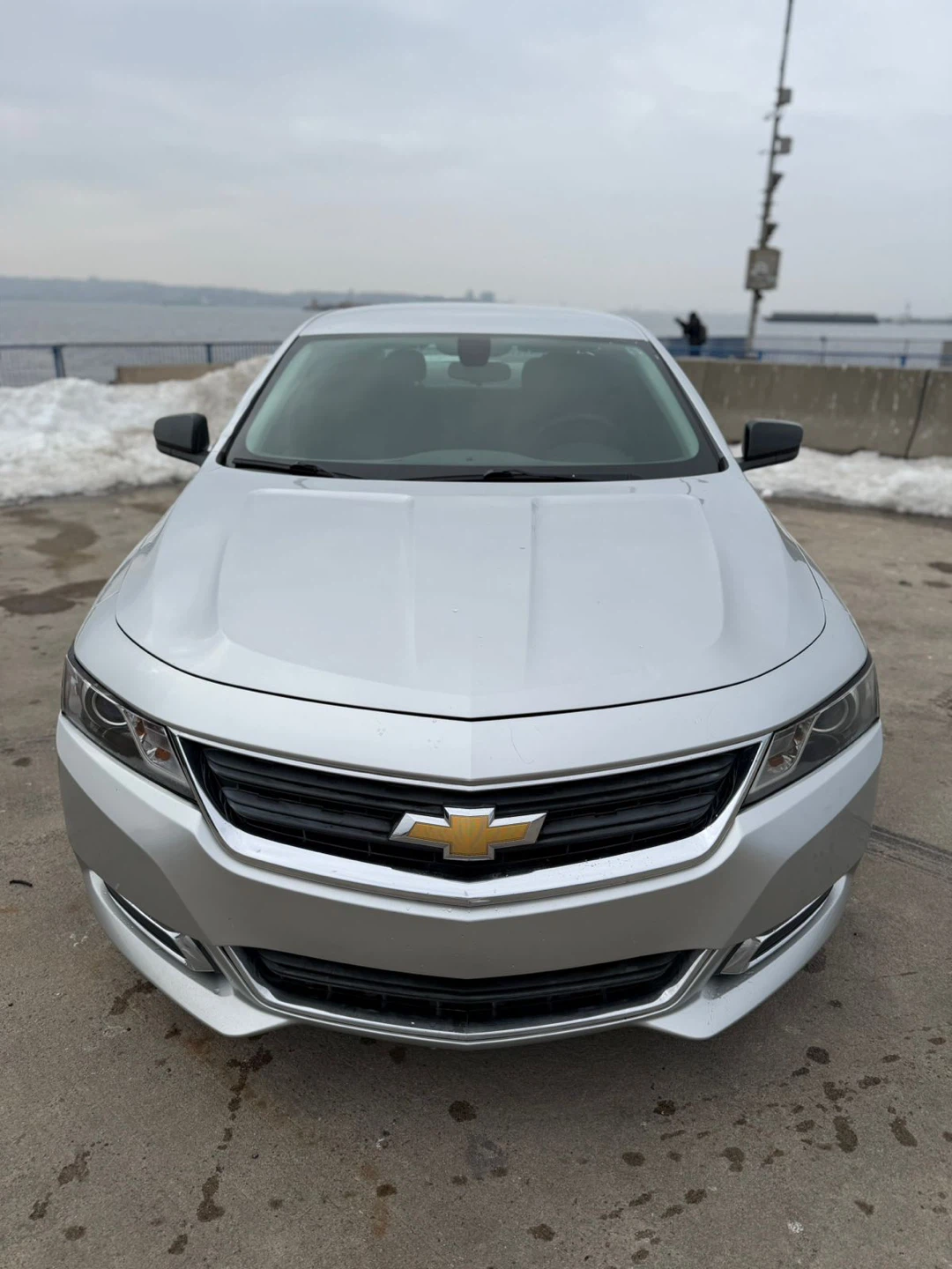 Silver Chevrolet Impala Sedan