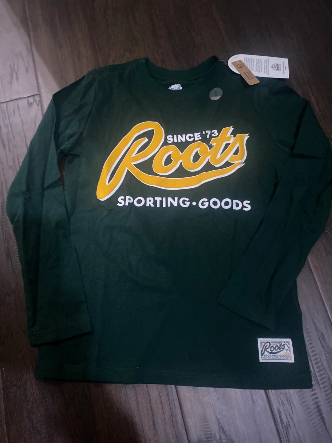Roots Long Sleeve T-Shirt - Green