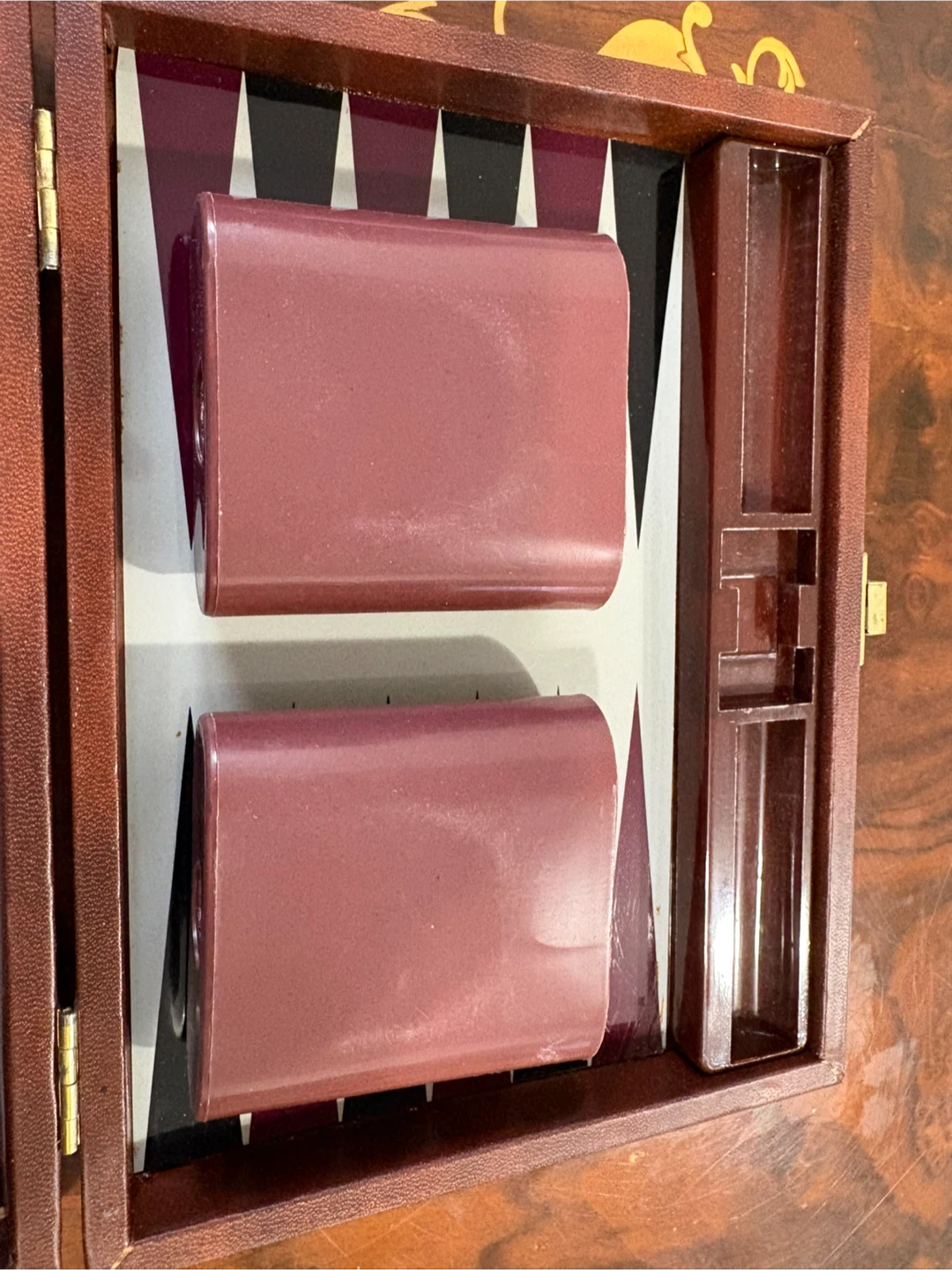 Vintage Magnetic Travel Backgammon Set - photo 3