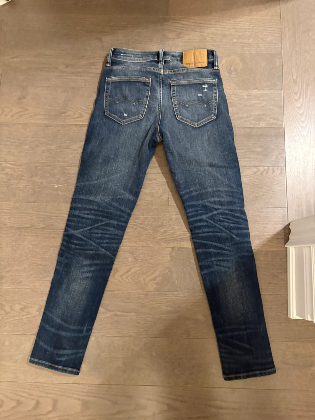 American Eagle Blue Distressed Jeans - photo 2