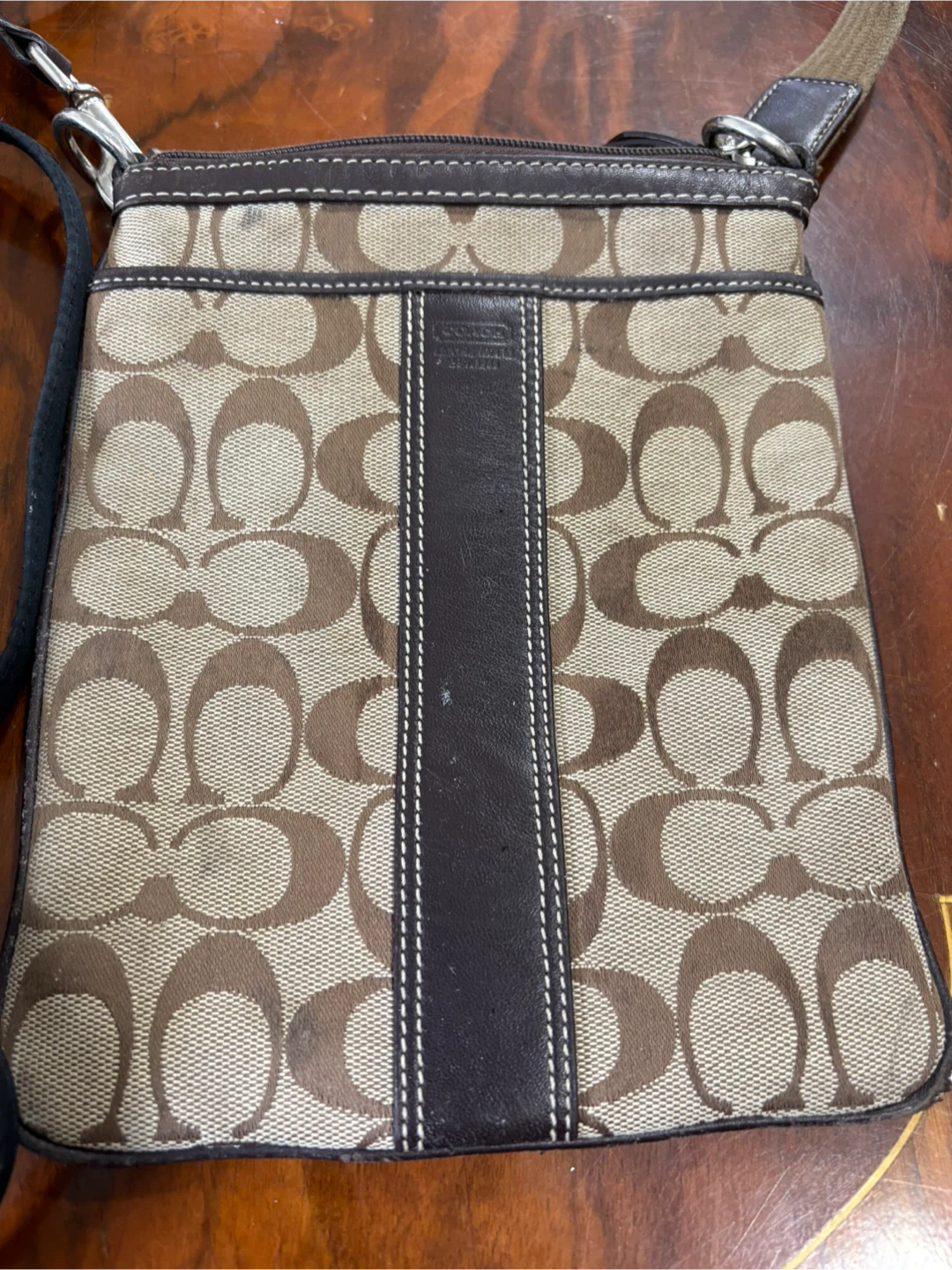 Coach Signature C Crossbody Bag and Black Backpack - photo 2