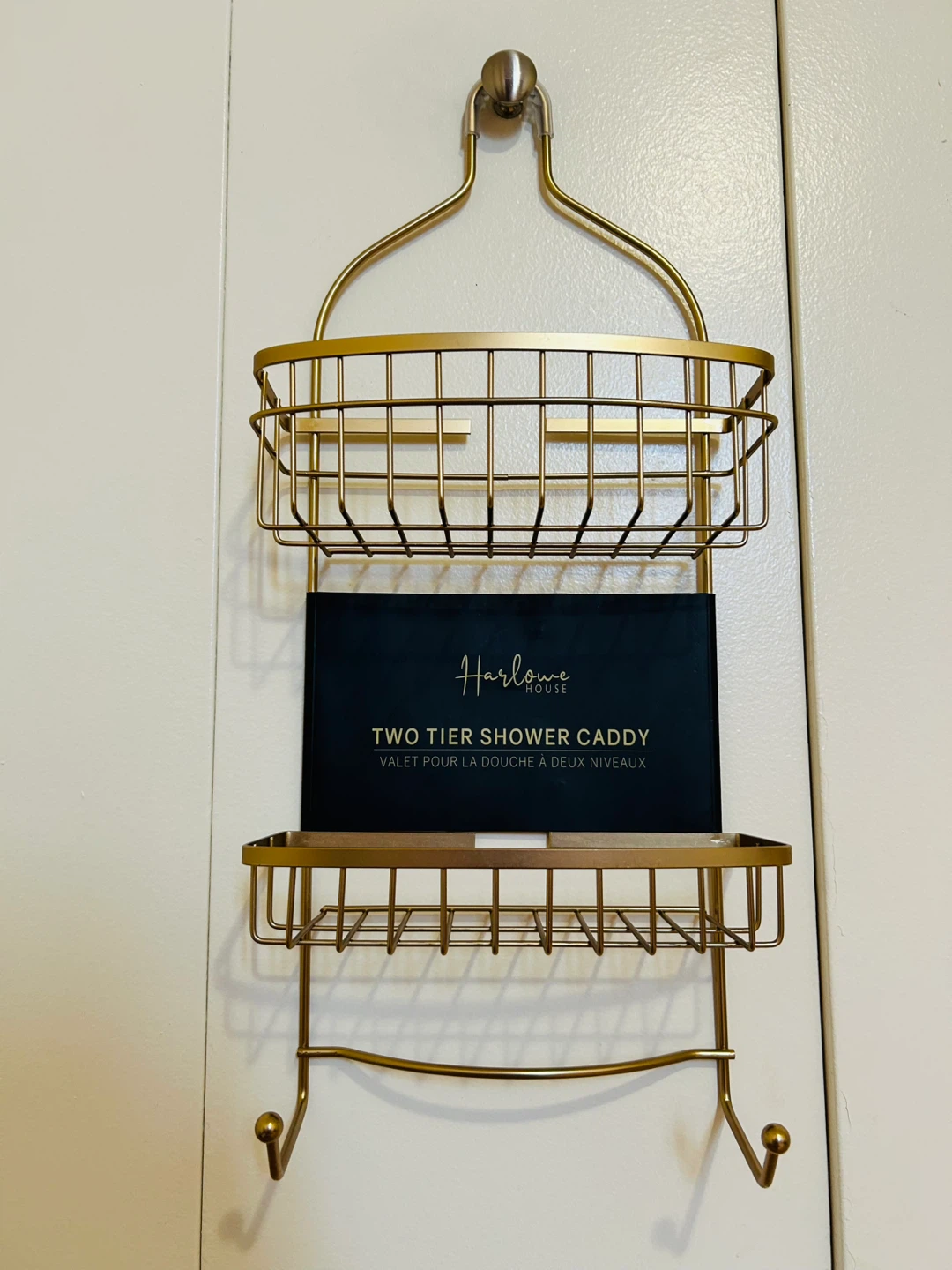 Shower Caddy Gold Tone ( RustProof,durable) - photo 2