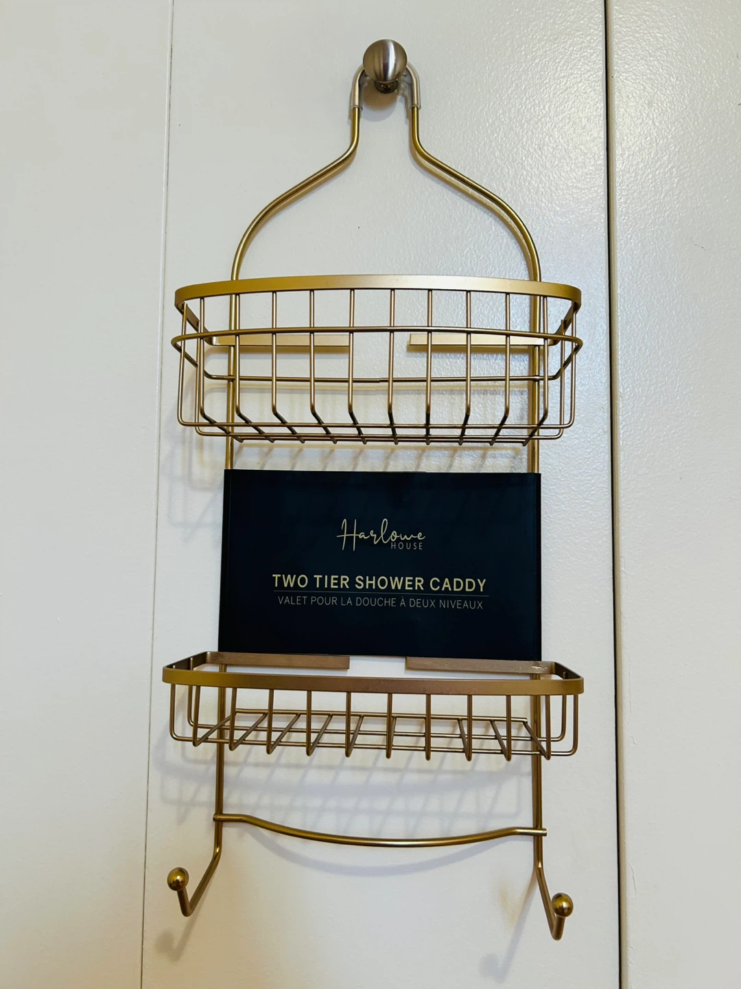 Shower Caddy Gold Tone ( RustProof,durable) - photo 4