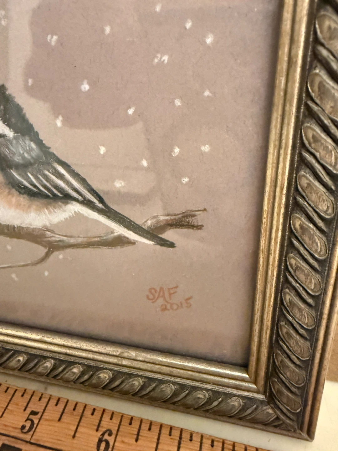 Small chickadee painting - photo 2