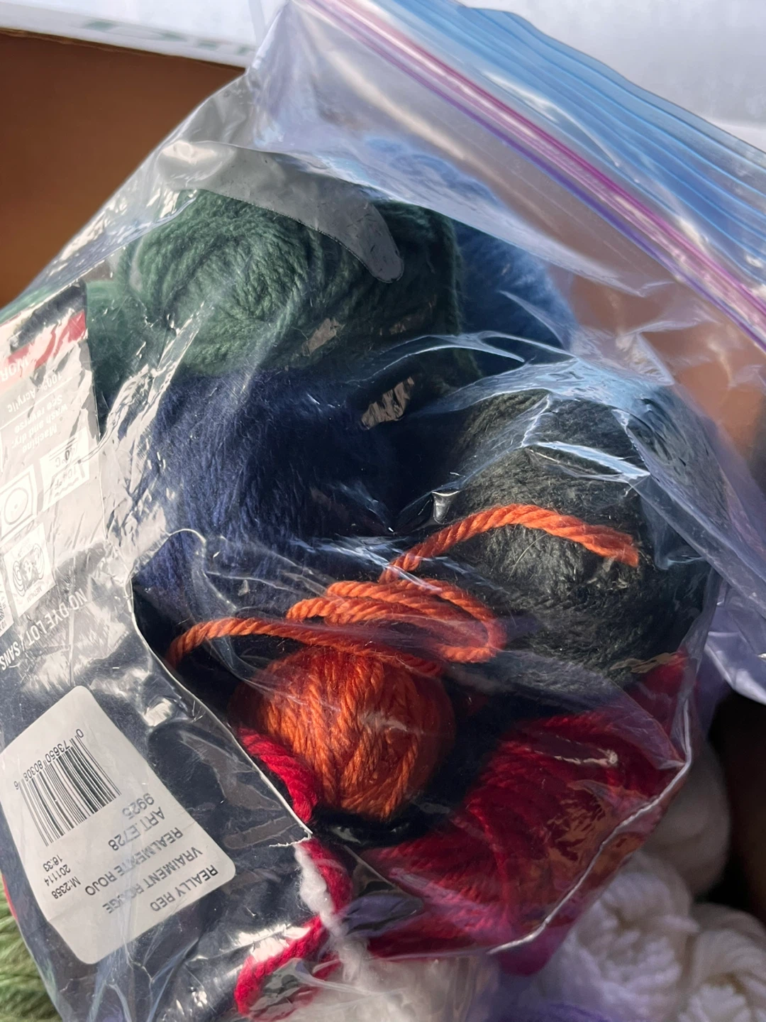 Box of yarns - photo 4