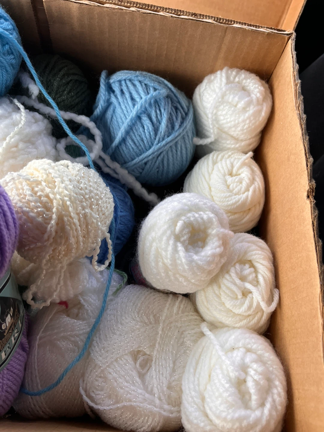 Box of yarns - photo 3
