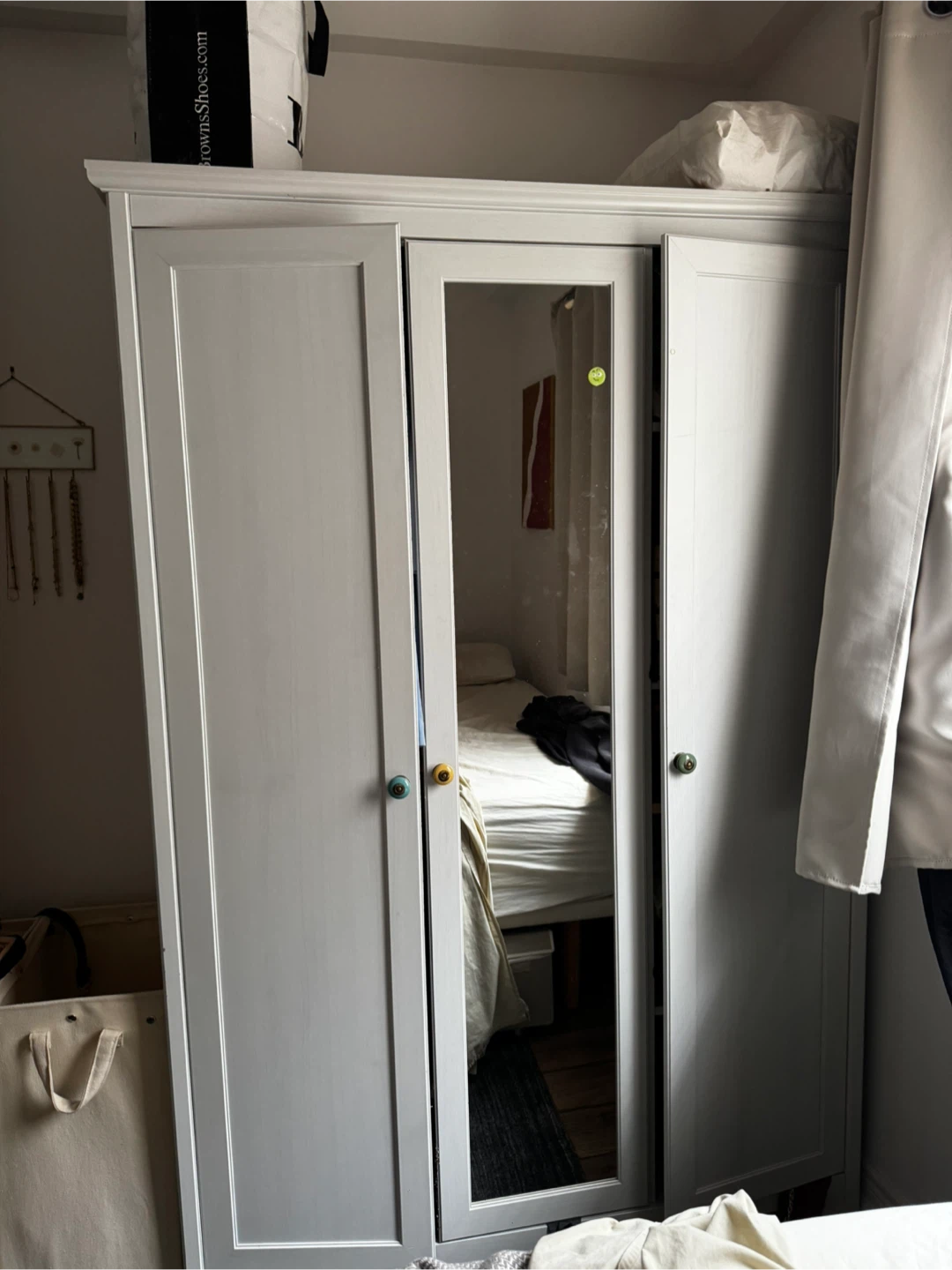 IKEA Brimnes Wardrobe with Mirror