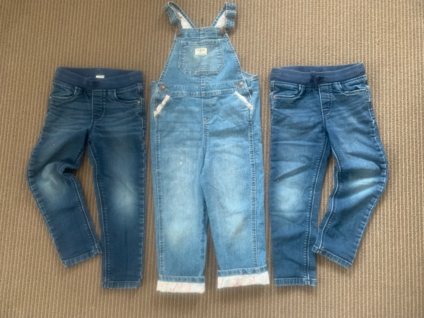 OshKosh B'gosh Denim Overalls & Jeans Set - Size 5T