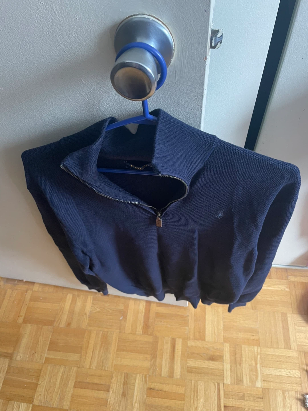 Brand new Ralph Lauren Navy Blue 1/4 Zip Sweater