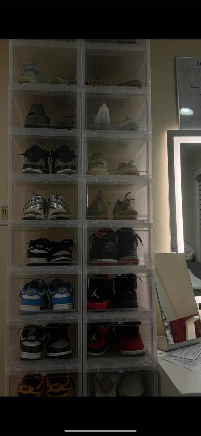 Clear Shoe Storage Boxes