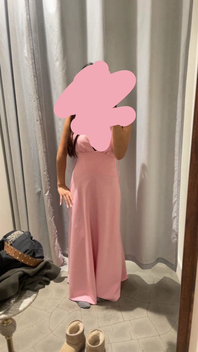 Zara pink dress