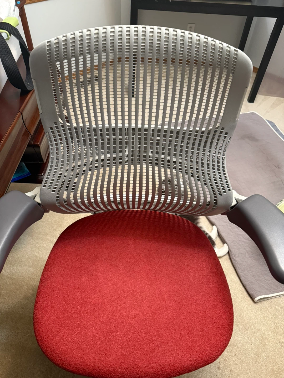 Herman miller Knoll Office Chair Red Seat - photo 2