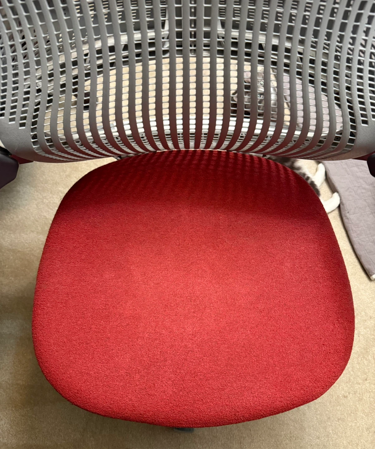 Herman miller Knoll Office Chair Red Seat