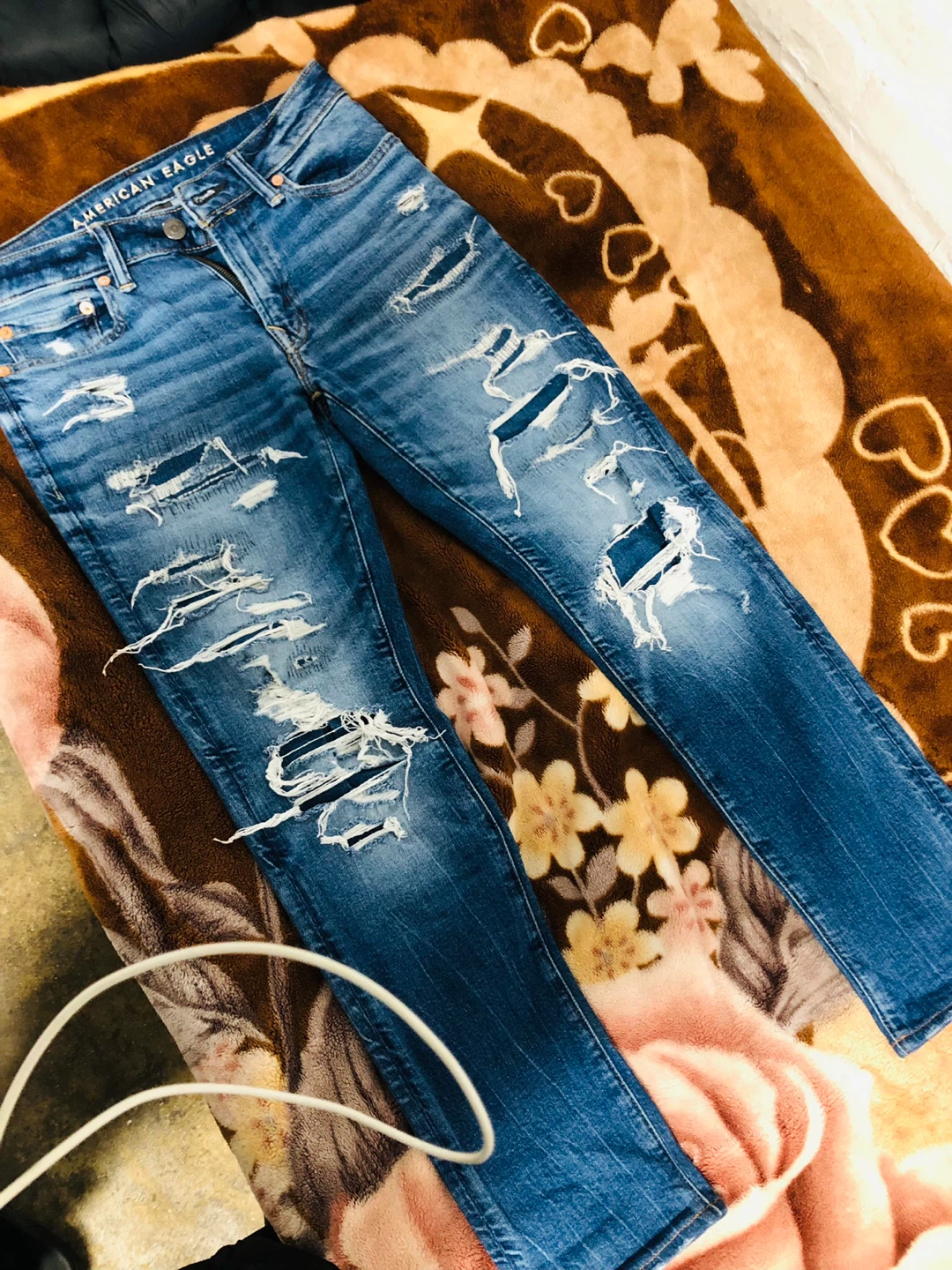 American Eagle Slim Fit Distressed Jeans - photo 3