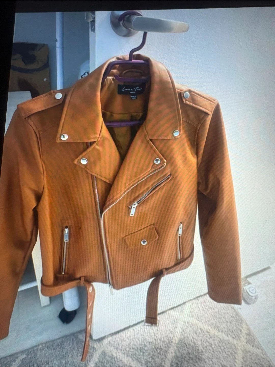 Veste en cuir vegan - photo 4