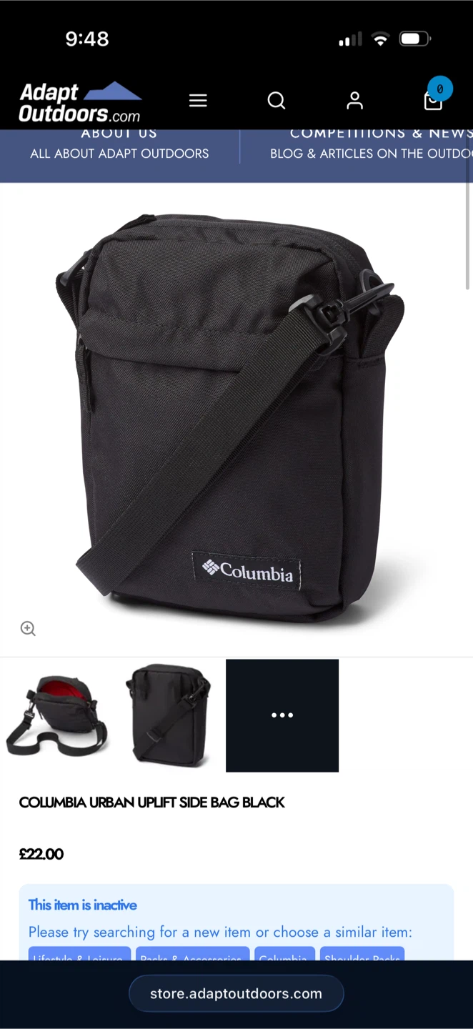 Columbia Urban Uplift Side Bag - Black