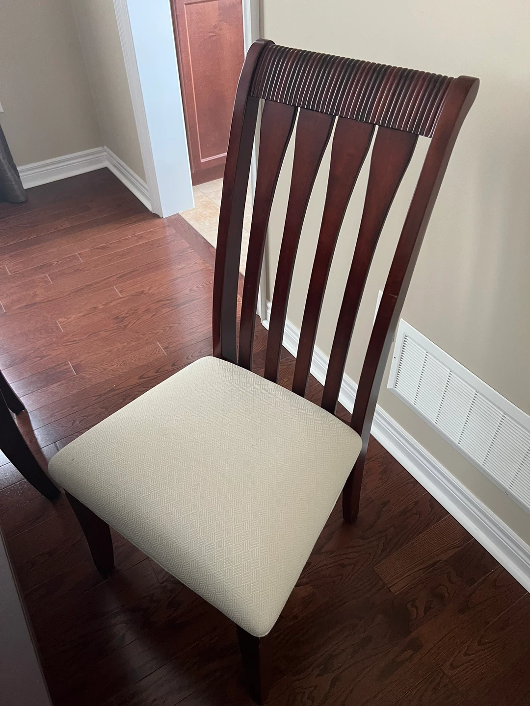 Wooden Dining Table and Chairs Set - photo 3