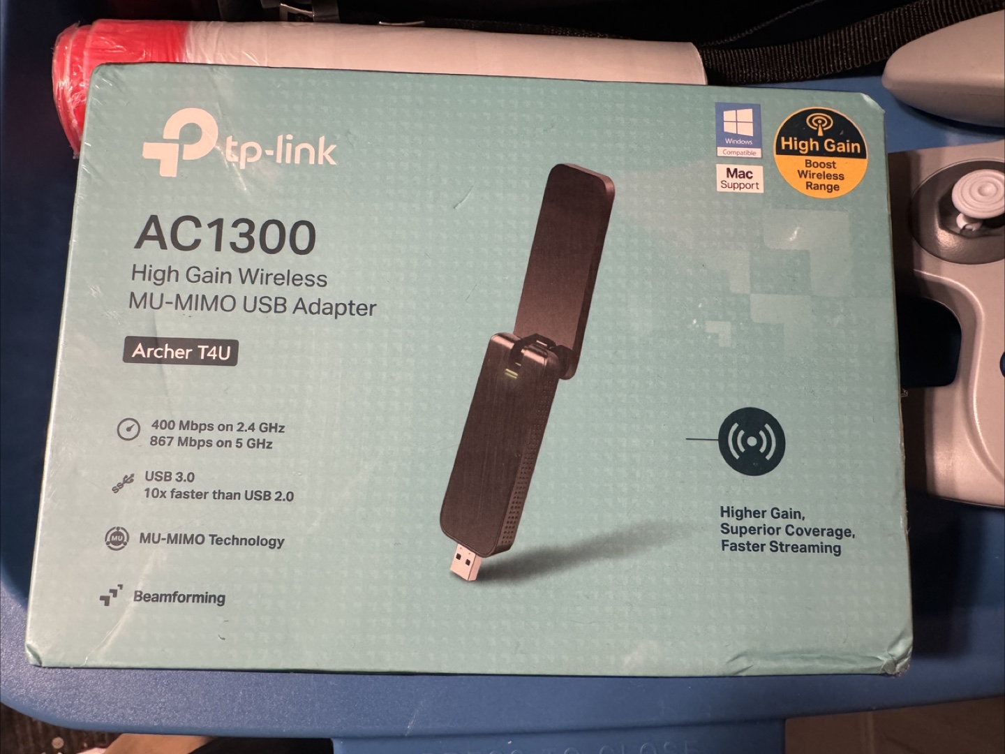 🥕 TP-Link AC1300 Archer T4U High Gain Wireless MU-MIMO USB