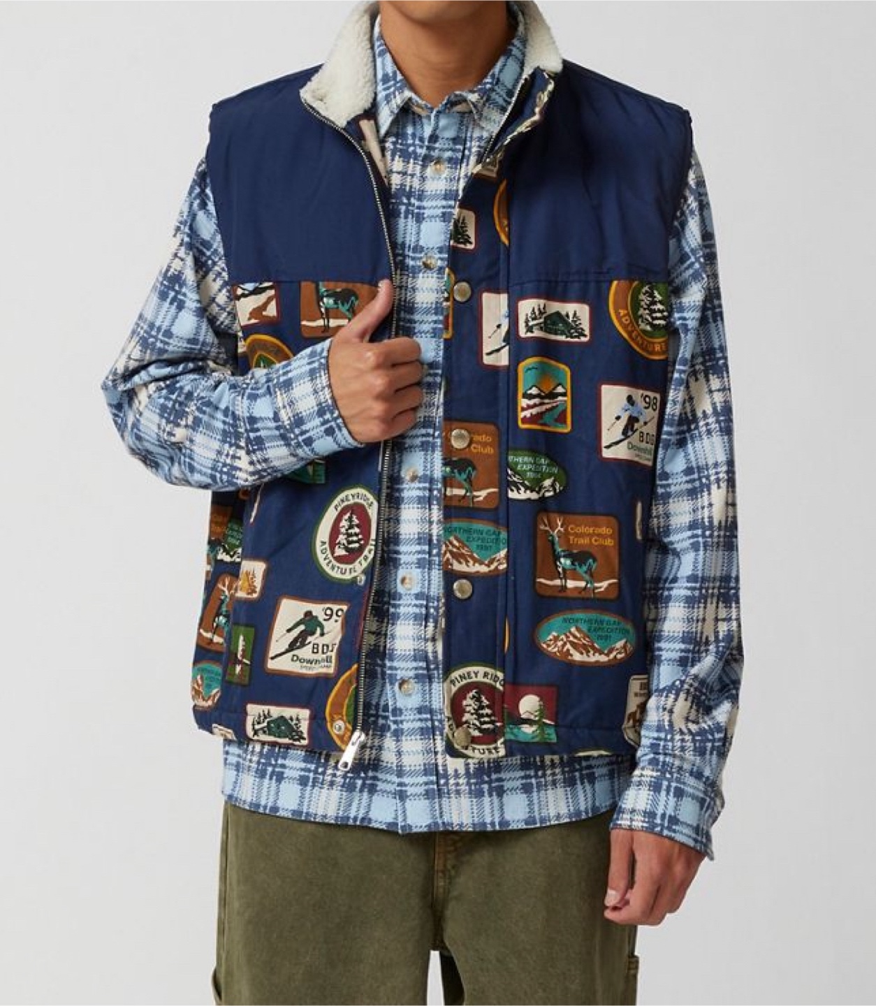 BDG Sherpa Travel Vest