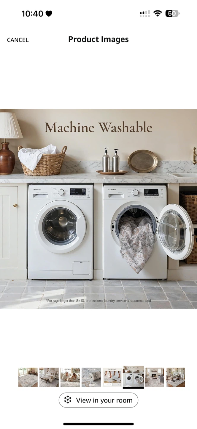 Machine Washable Area Rug - photo 4
