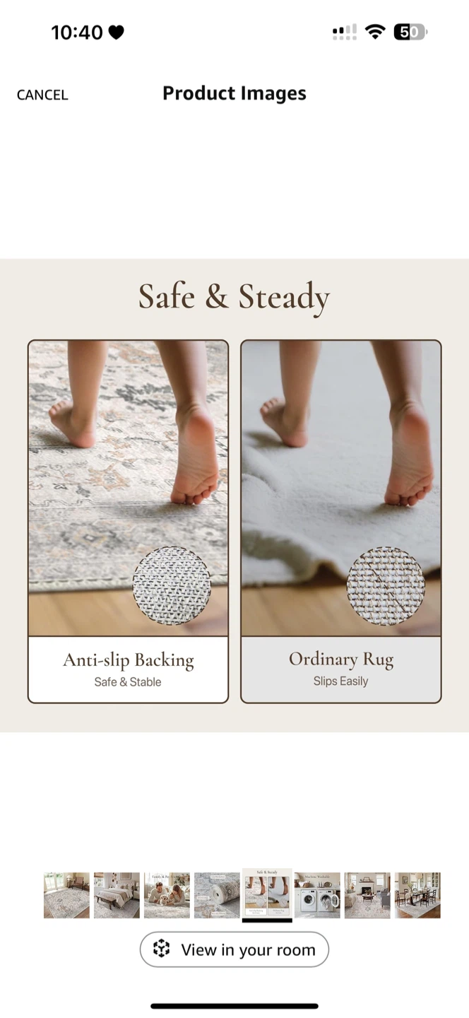 Machine Washable Area Rug - photo 5