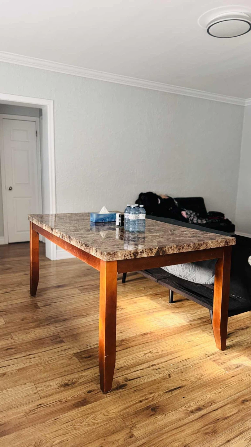 Marble Top Dining Table