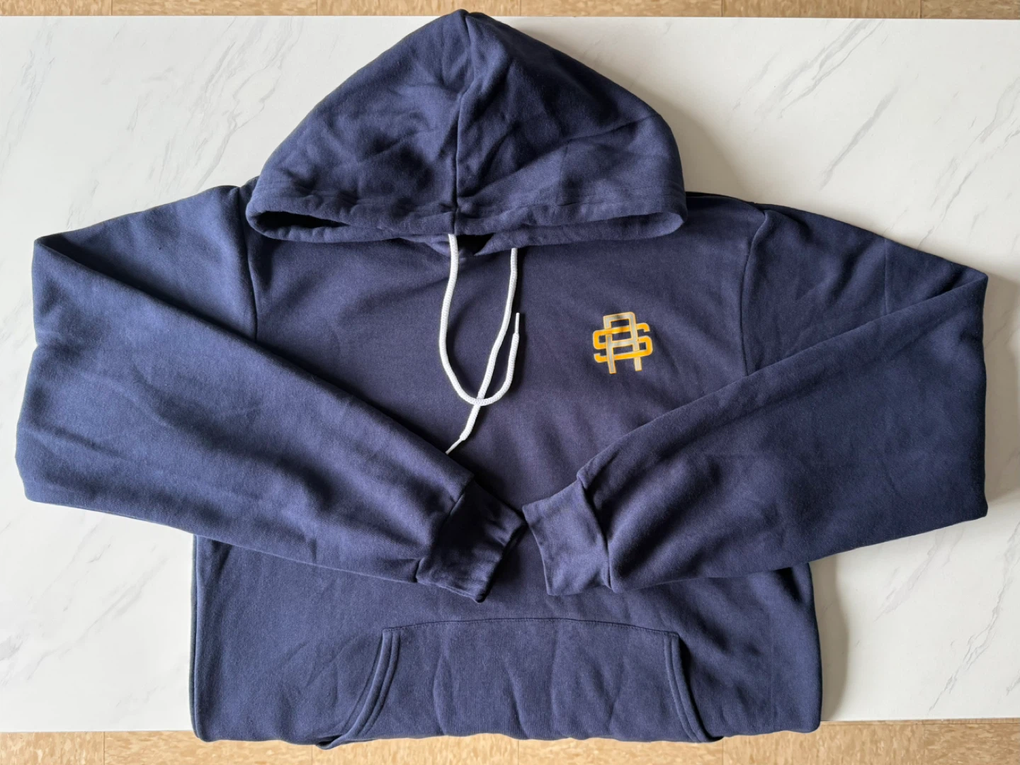 Navy Blue Bella+Canvas Hoodie "Champions Forever"