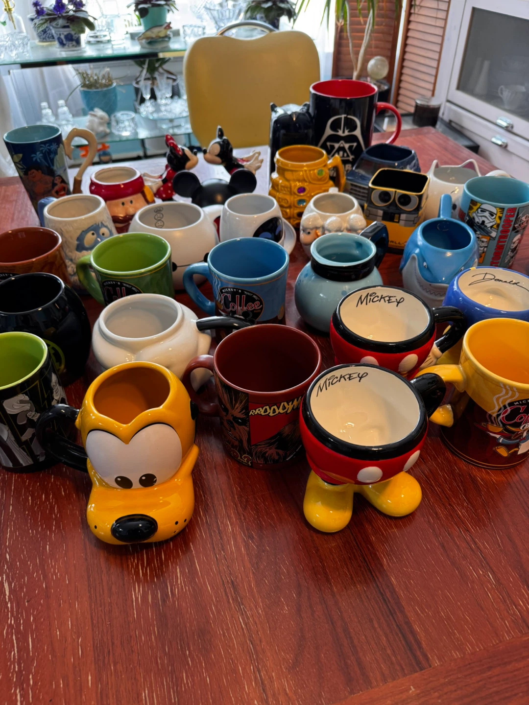 Assorted Star Wars & Disney Themed Mugs
