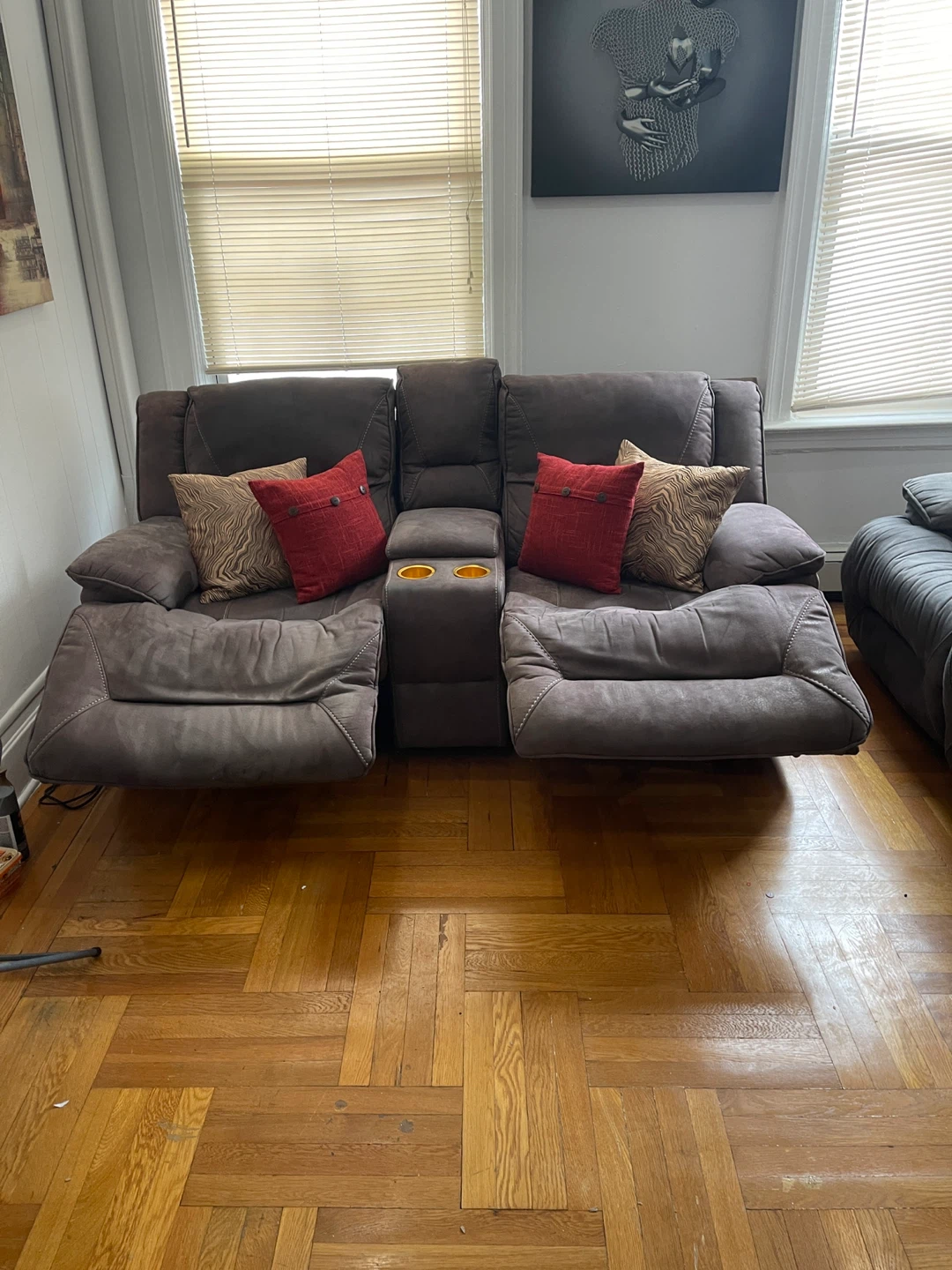 Lift Top Storage Coffee Table with Matching End Table - photo 4
