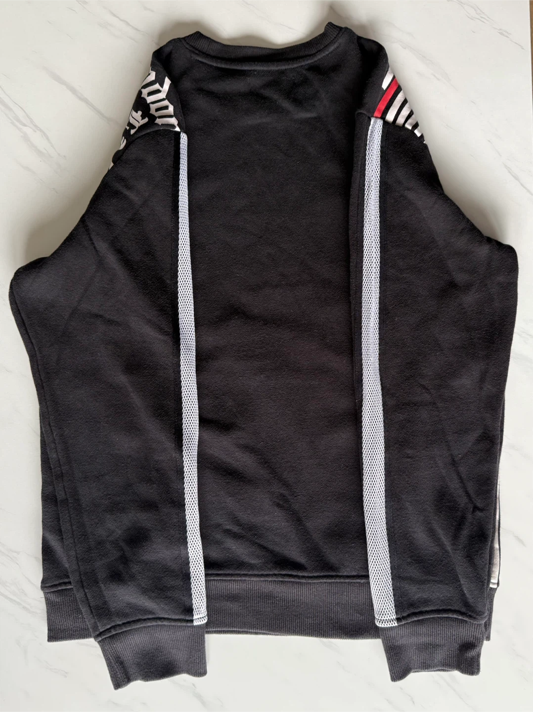 INC International Concepts Black Graphic Crewneck Sweatshirt - photo 3