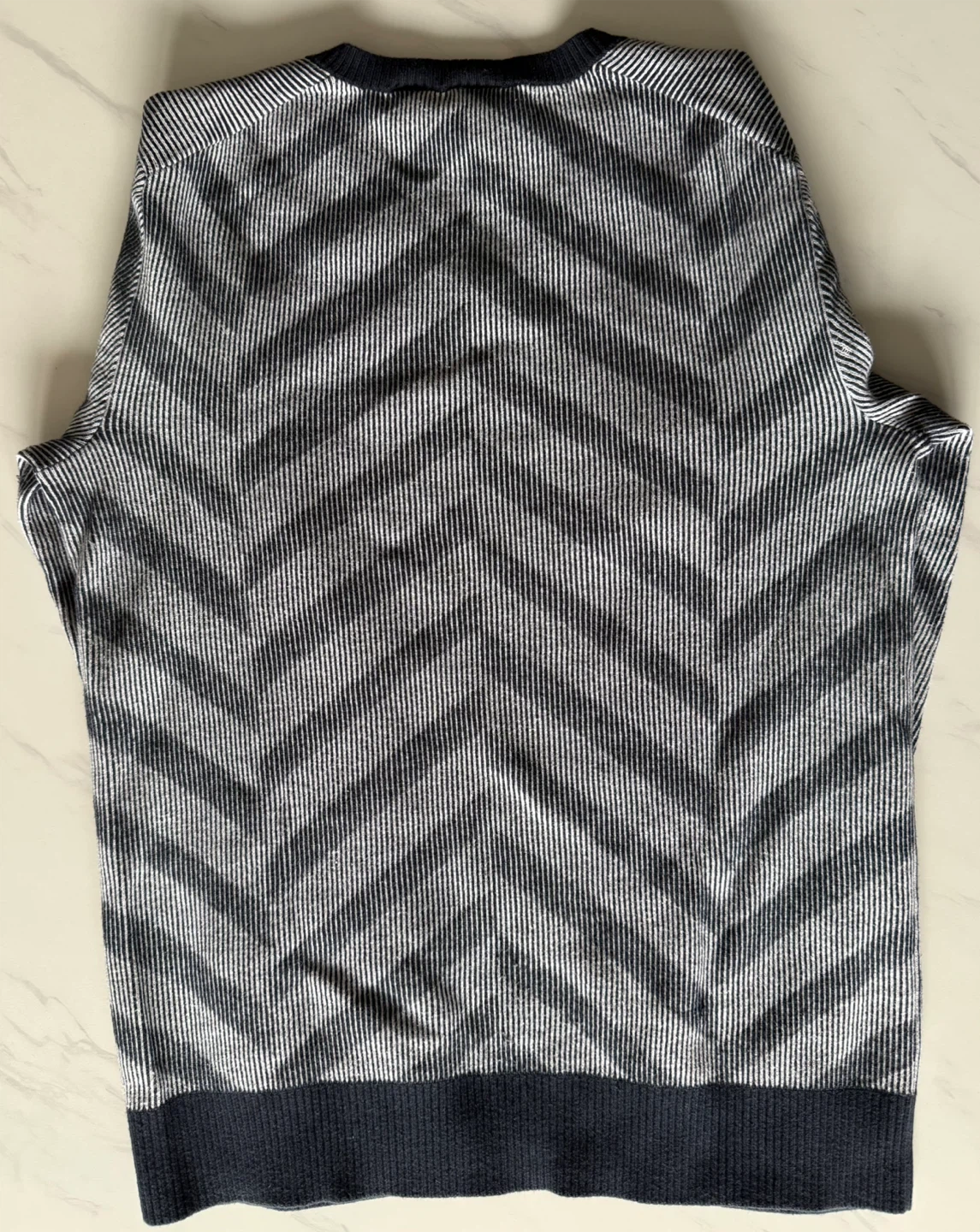 Armani Exchange V-Neck Striped Sweater - photo 3