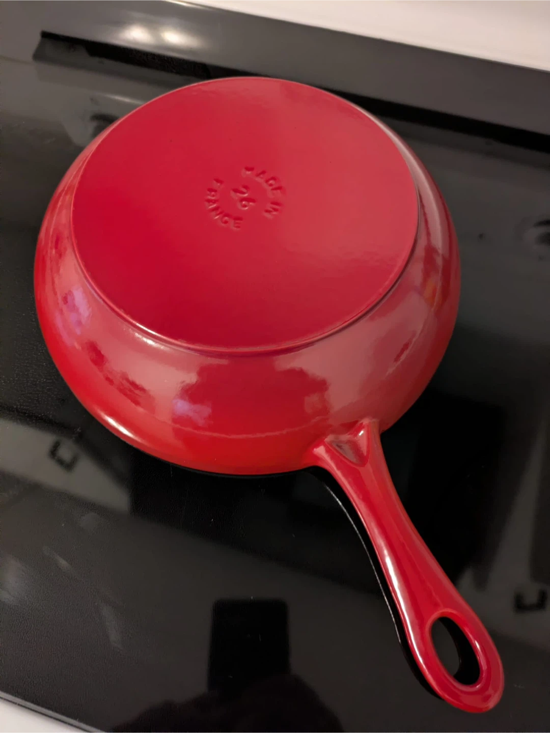 Staub Cast Iron Pan with Glass Lid - Red - photo 3