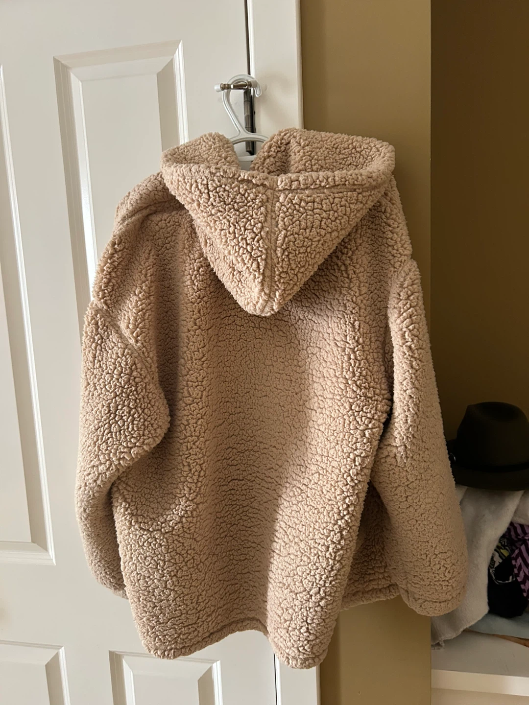 AEO Sherpa Fleece Hoodie Jacket - photo 4