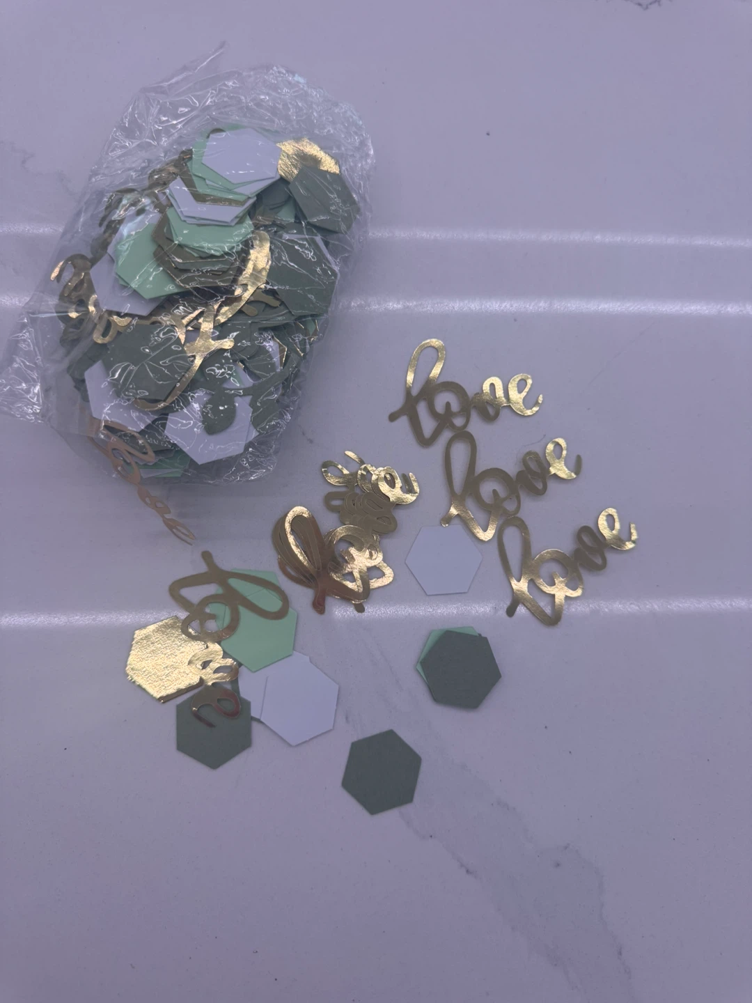 engagement confetti