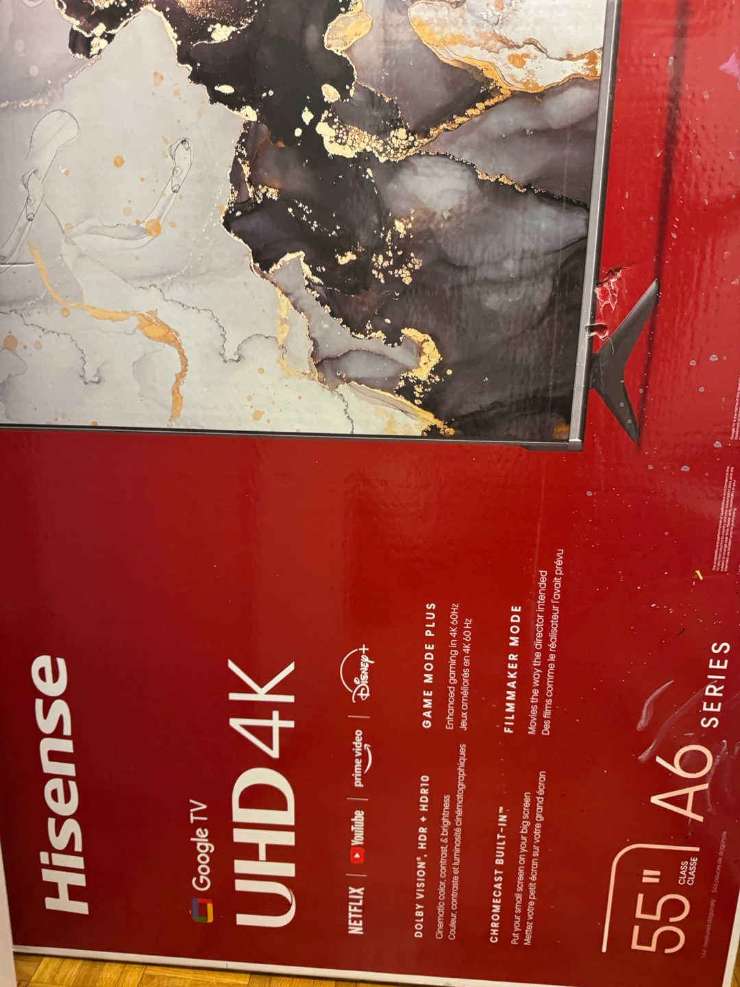 Hisense 55" A6 Series UHD 4K Smart TV - photo 3