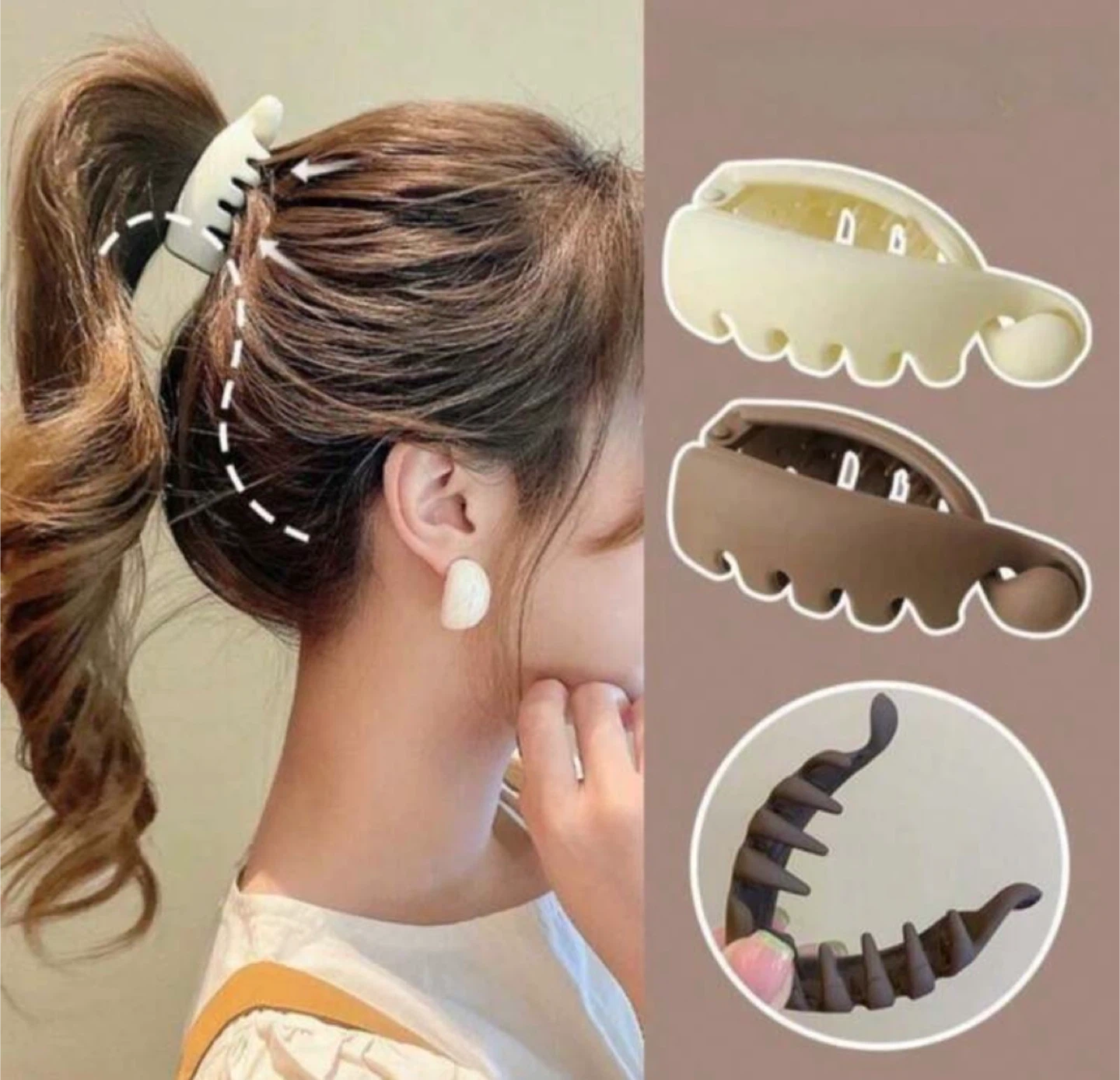 Banana Hair Clips (2 types, 9 pieces in total) - photo 2