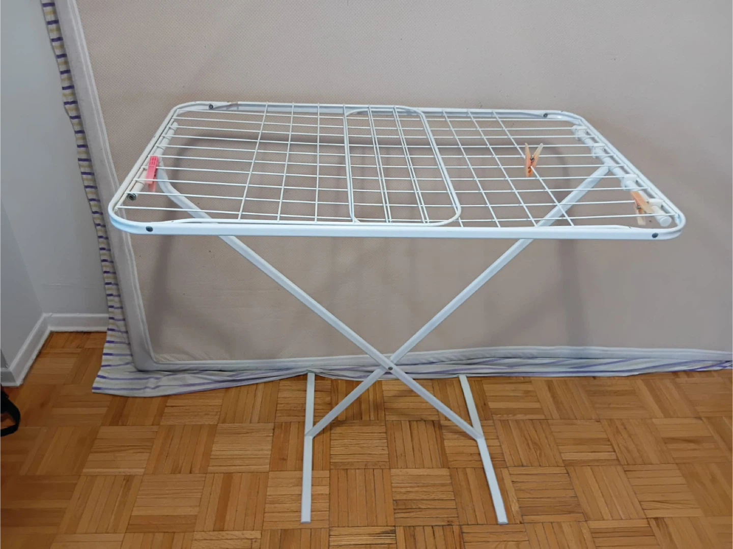White Folding Drying Rack