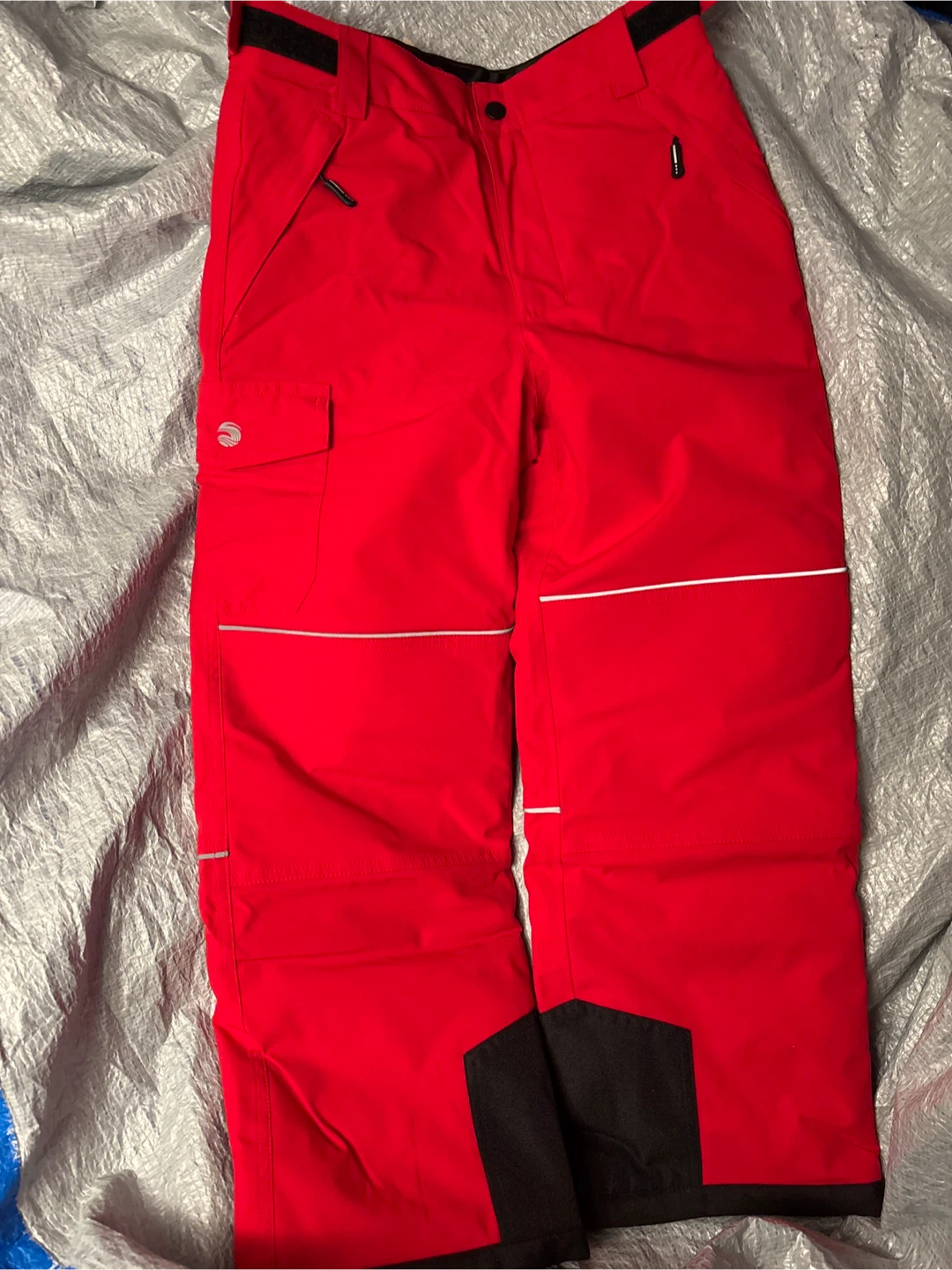 Kid/youth Stormpack Red Ski Pants Size 10 - photo 2