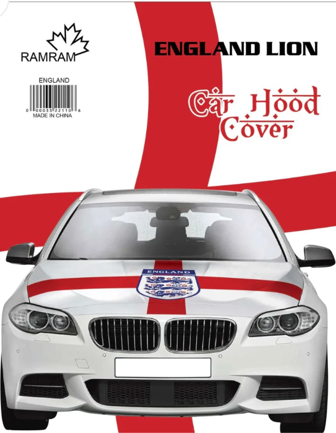 England Lion Car Hood Cover - photo 2