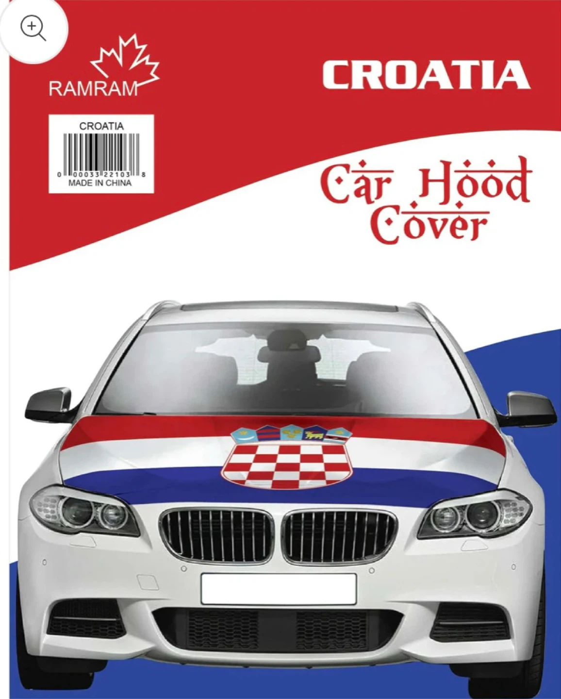 Croatia Car Hood Cover - photo 2