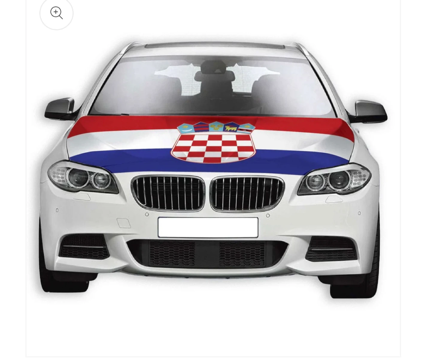 Croatia Car Hood Cover