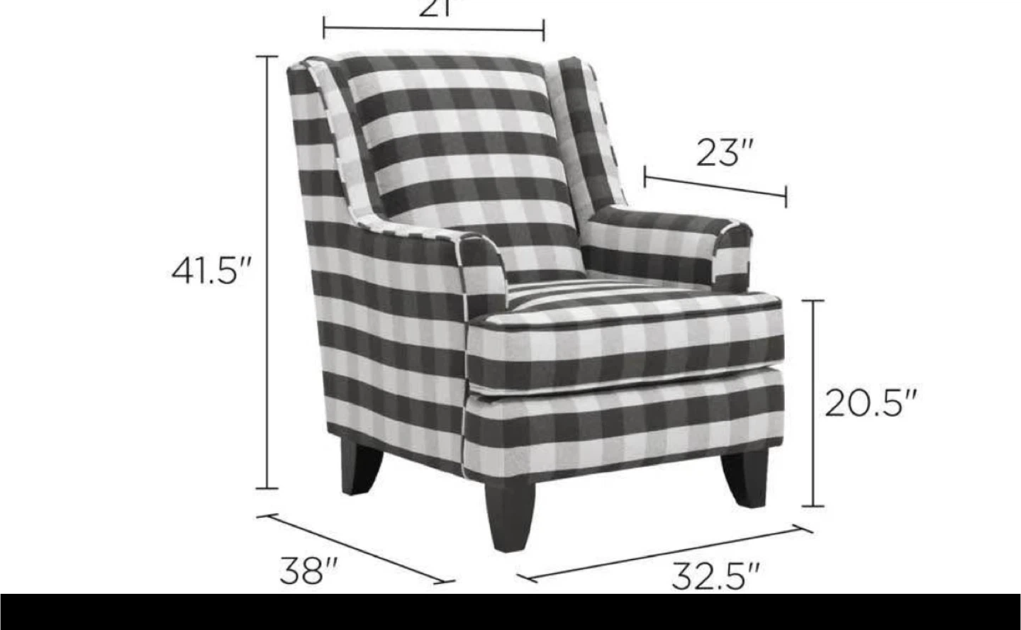 Raymour & Flanigan Accent Chair - photo 2