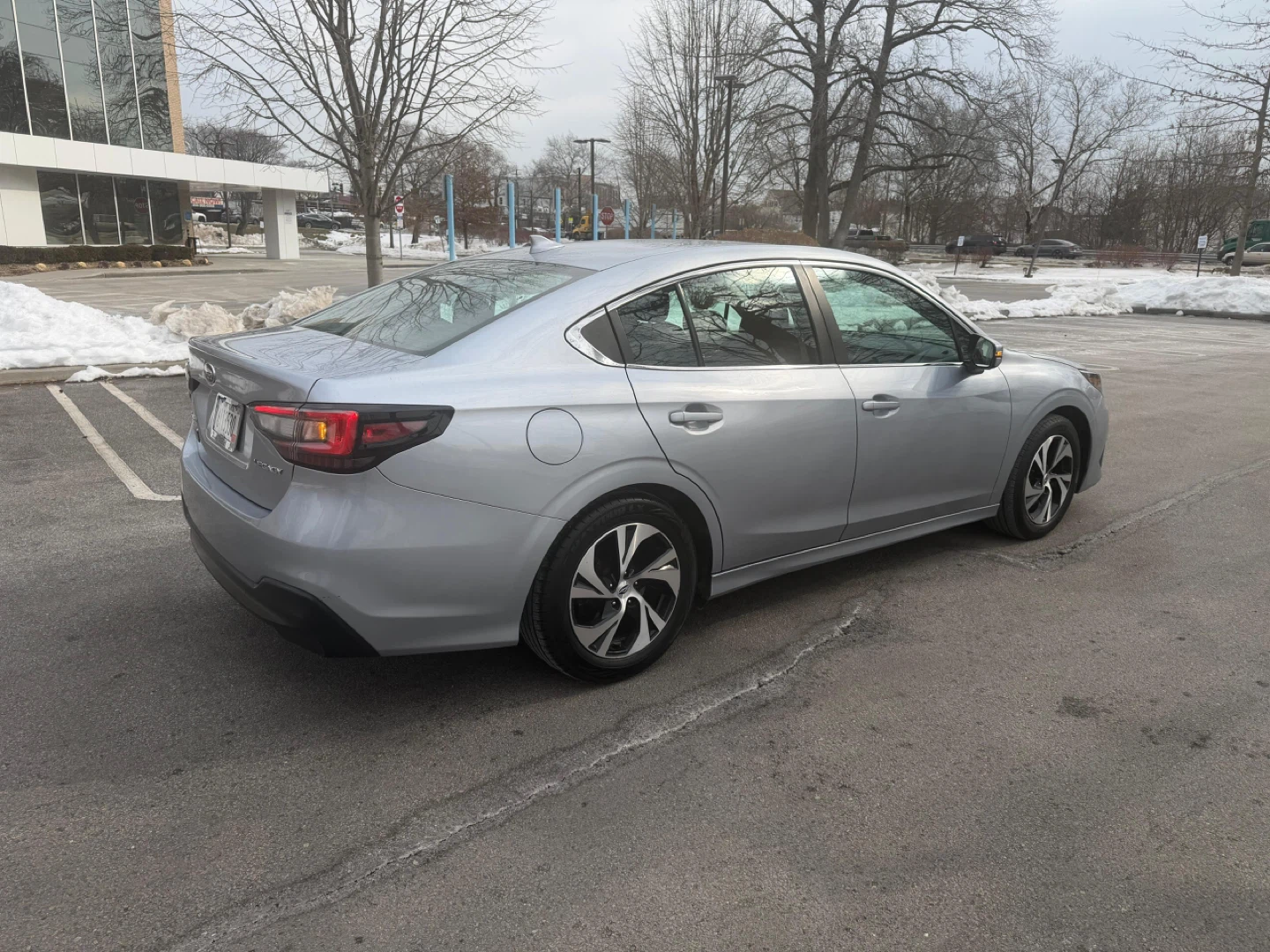 Silver Subaru Legacy Sedan - photo 5