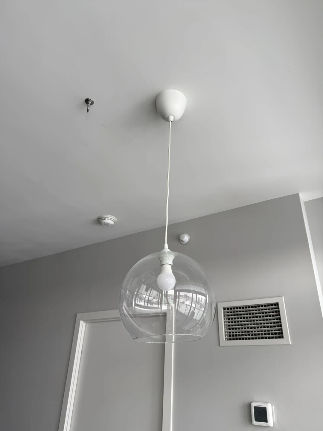 IKEA White Pendant Light Fixture