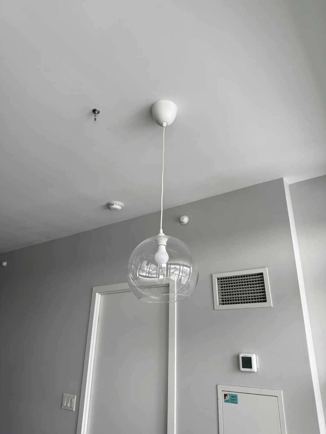 IKEA White Pendant Light Fixture - photo 2