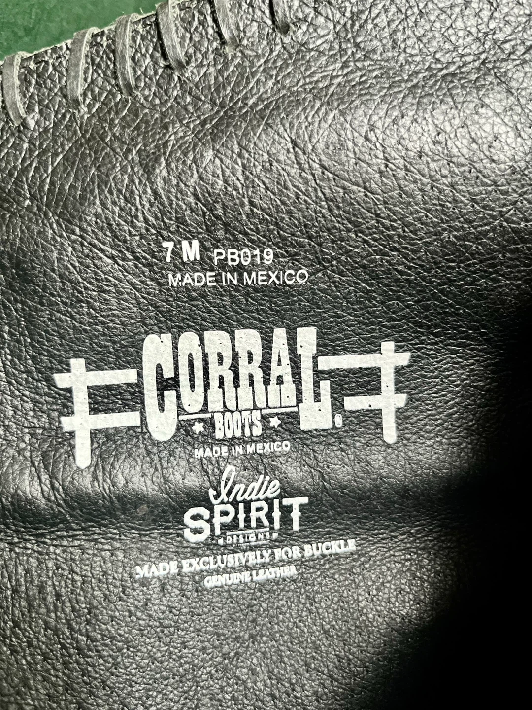 NEW Corral Indie Spirit Leather Boots - Size 7 - photo 3