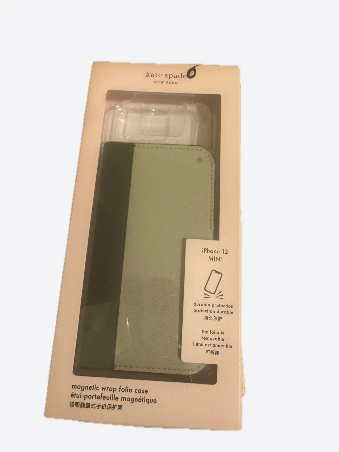 Kate Spade Magnetic Wrap Folio Case for iPhone 11 Pro & 12 Mini - photo 2