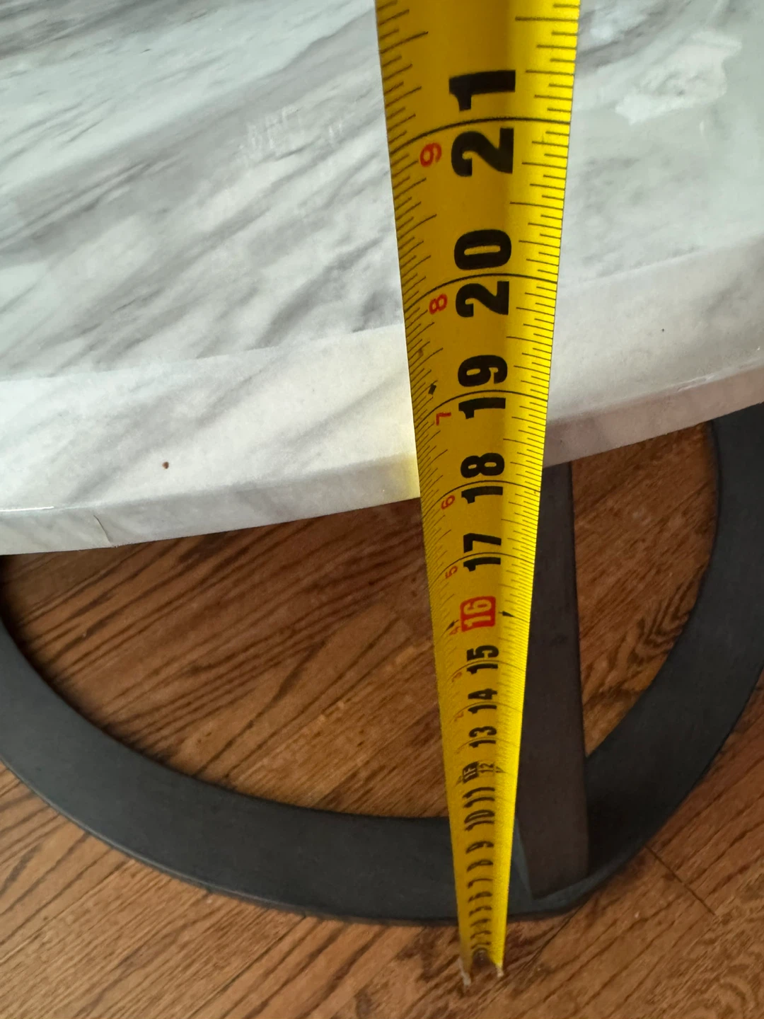 Round Marble Top Coffee Table - photo 5