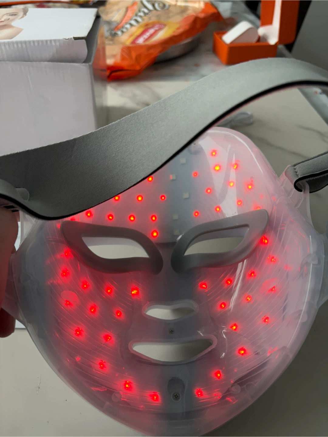 LED Light Therapy Face Mask – 7 Color Rechargeable Facial Mask - photo 5
