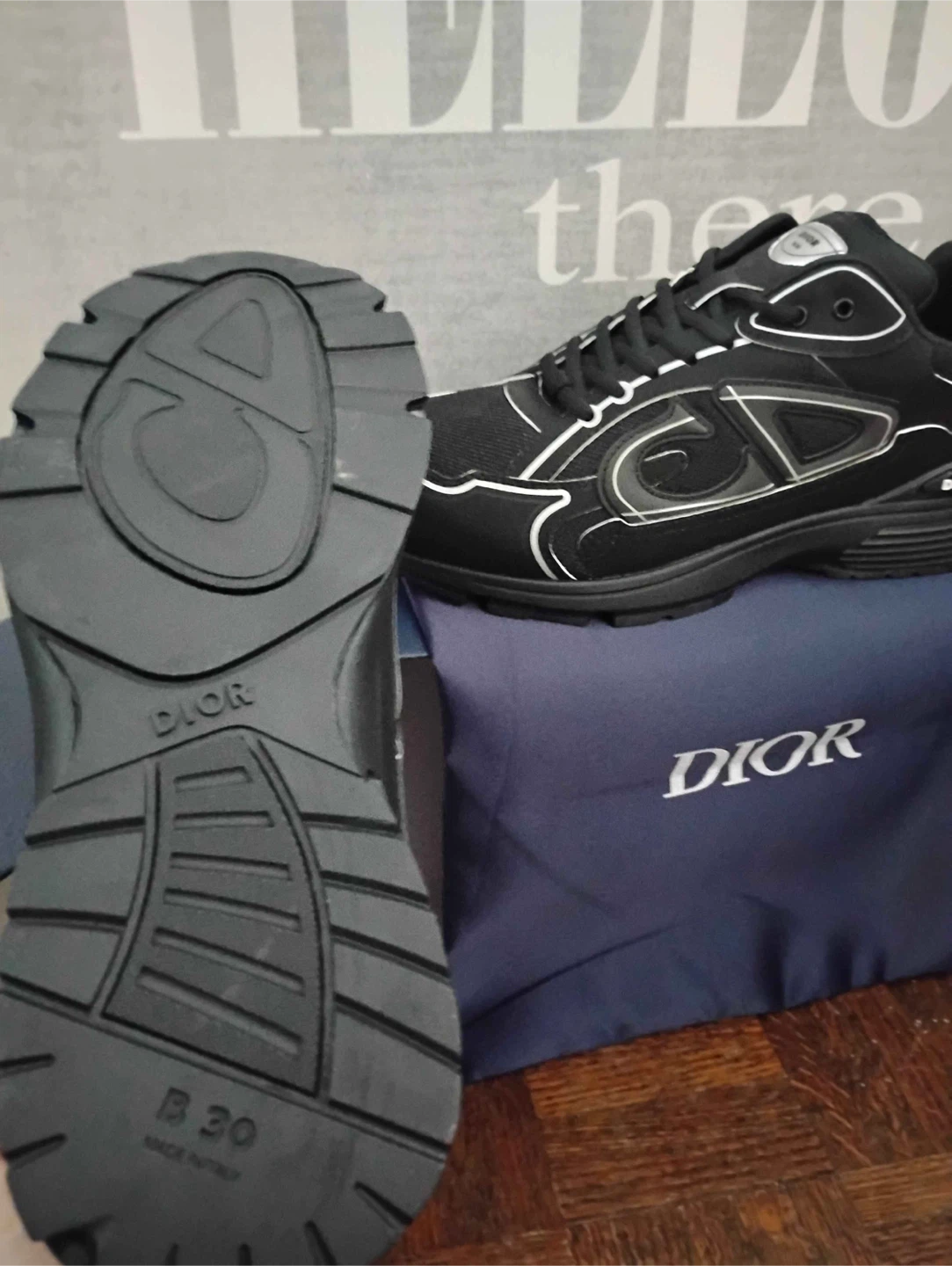 DIOR B30 Sneakers Black - photo 5